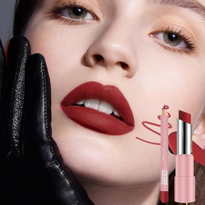 Colour MOISTURIZING TINTED LIP BALM, WATERPROOF LIP STAIN LINER, NON-STICKY NOURISHING MATTE BALM FOR CHAPPED MOUTH YOUTH MOTHER WOMEN NIGHT REPAIR - Image 2
